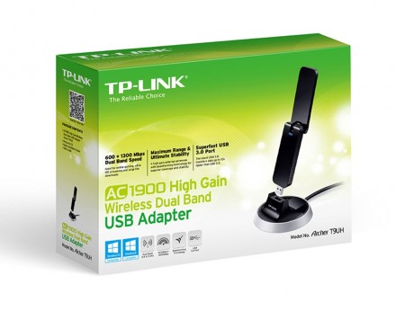 TP-LINK ARCHER T9UH AC1900 KABLOSUZ DB USB ADAPTÖR