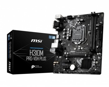 MSI H310M PRO-VDH PLUS DDR4 2666/2133Mhz mATX 1151p