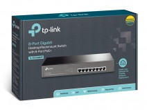 TP-LINK TL-SG1008MP 8PORT 10/100/1000 YÖNETİLEMEZ POE SWITCH