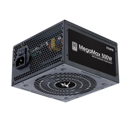 ZALMAN MEGAMAX 500W ZM500-TXII 80+ STANDARD POWER SUPPLY 