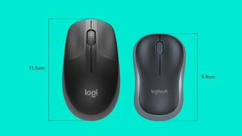 LOGITECH M190 BÜYÜK BOY KABLOSUZ SIYAH MOUSE 910-005905