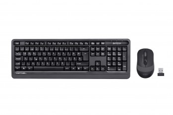 A4 TECH FG1010 F USB GRİ KLAVYE+MOUSE KABLOSUZ SET