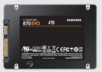 4TB SAMSUNG 870 EVO 560/530MB/s MZ-77E4T0BW SSD (Resmi Distribütör Garantili)