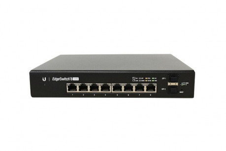 UBIQUITI ES-8-150W EDGE 8 PORT POE SWITCH +2 SFP