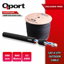 QPORT Q-CATFLASH 500M LSZH CAT6 OUTDOOR KABLO