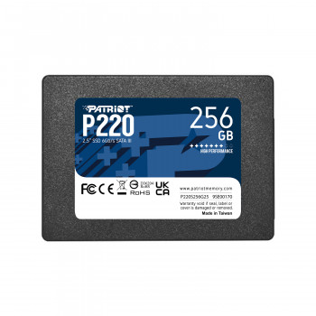 Patriot P220 256GB 550/490MB/s 2.5