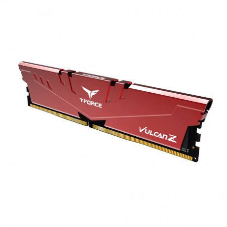 Team T-Force Vulcan Z Red 16GB 2x8GB 3200Mhz CL16 DDR4 Gaming Ram (TLZRD416G3200HC16FDC01)