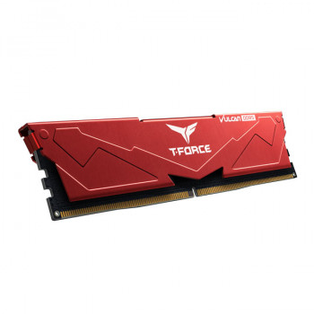 Team T-Force Vulcan Red 32GB 2x16GB 5600Mhz DDR5 Gaming Ram CL32 (FLRD532G5600HC32DC01)