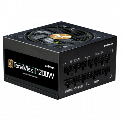 ZALMAN TERAMAX II 1200W ZM1200-TMX2 80+ GOLD POWER SUPPLY 