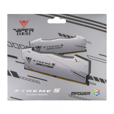 Patriot Viper Xtreme 5 MPOWER 48GB (2x24GB) DDR5 8000MHz CL38 Gaming Ram (Bellek) (PVXR548G80C38KM)