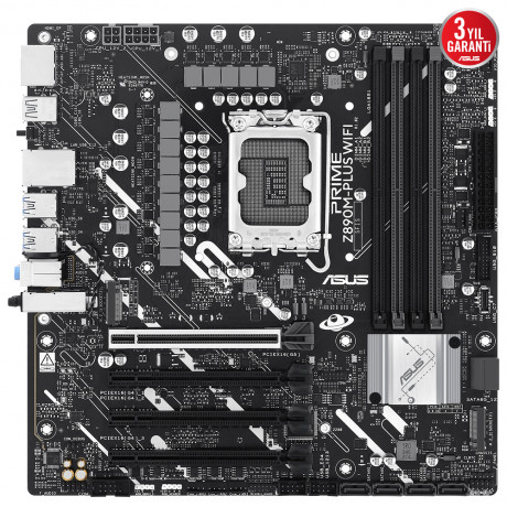 ASUS PRIME Z890M-PLUS WIFI DDR5 3XM2 USB3.2 RGB LAN mATX