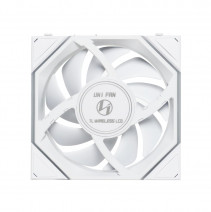 Lian Li UNI FAN REVERSE TL WIRELESS LCD 3x120mm Beyaz Kasa Fanı (G99.12RTLLCD1W3W.00)