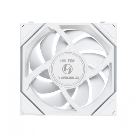 Lian Li UNI FAN REVERSE TL WIRELESS LCD 3x120mm Beyaz Kasa Fanı (G99.12RTLLCD1W3W.00)